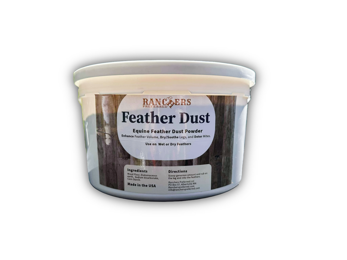 Equine Feather Dust Powder