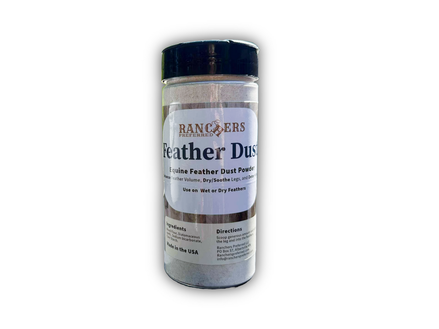 Equine Feather Dust Powder