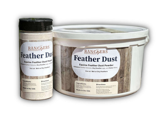 Equine Feather Dust Powder